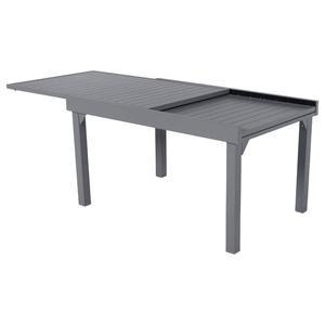 Table Piazza extensible - 135/270 x 90 x H 75 cm - Gris ardoise - HESPERIDE