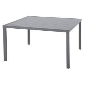 Table Piazza fixe - 136 x 136 x H 73 cm - Gris  - HESPERIDE