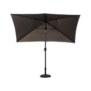 Parasol Fidji - 300 x 200 x H 250 cm - Gris ardoise - HESPERIDE