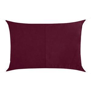 Voile d'ombrage Curacao - 3 x 4 m - Rouge bordeaux - HESPERIDE