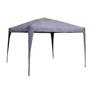 Tonnelle pliante Easy Up - L 3 x l 3 x H 2.6 m - Gris ardoise - HESPERIDE