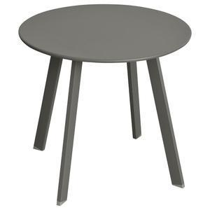 Table d'appoint Saona - ø 50 x H 45 cm - Gris ardoise - HESPERIDE