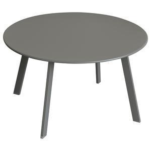 Table d'appoint Saona - ø 70 x H 40 cm - Gris ardoise - HESPERIDE