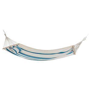 Hamac Guatemala - L 200 x l 100 cm - Vert, bleu - HESPERIDE