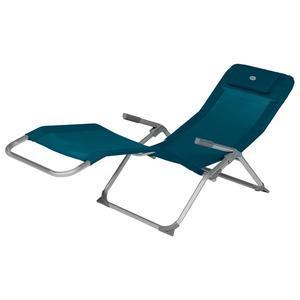 Transat Rio - L 141 x l 57 x H 94 cm - Bleu canard - HESPERIDE