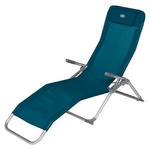 Transat Rio - L 141 x l 57 x H 94 cm - Bleu canard - HESPERIDE