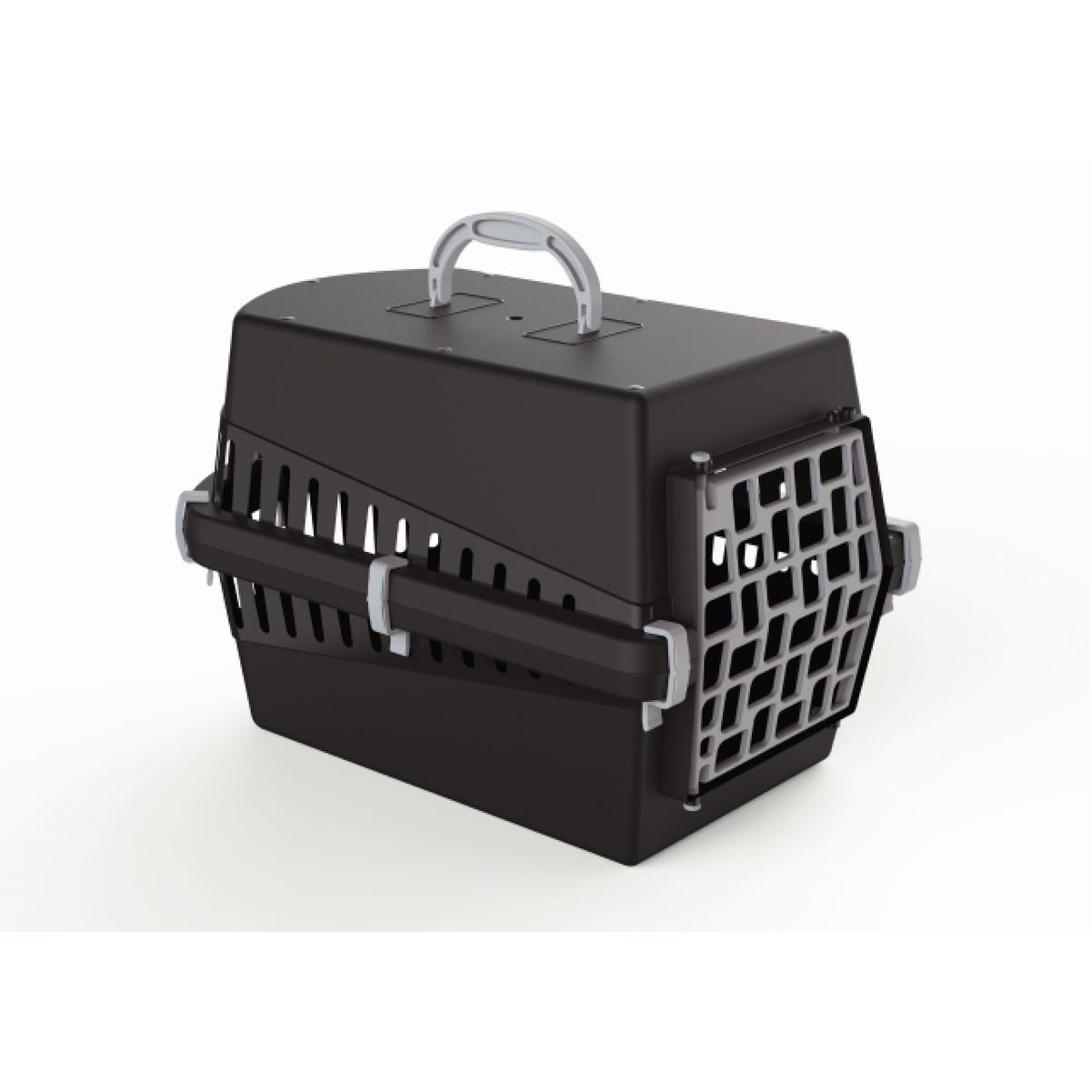 Valise de transport pour petit chien ou chat - L 52 x H 32 x l 32 cm - Noir