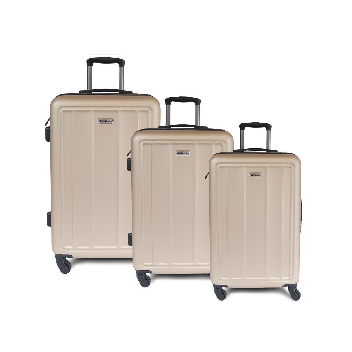 3 valises à roulettes - KINSTON