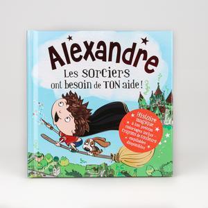 Livre personnalisé dont l'enfant est le héros Alexandre - 15 x 15 cm - Multicolore
