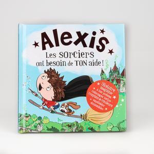Livre personnalisé dont l'enfant est le héros Alexis - 15 x 15 cm - Multicolore