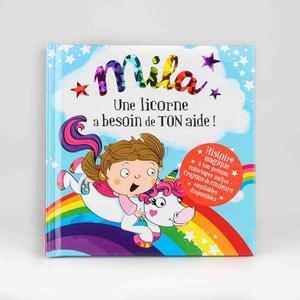 Livre personnalisé dont l'enfant est le héros Mila - 15 x 15 cm - Multicolore