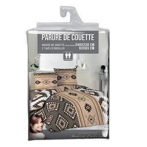 Parure de lit Tacoma - 220 x L 240 cm - Multicolore