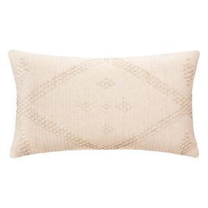 Coussin Safari 3D - 58 x 38 cm - Beige ivoire - ATMOSPHERA