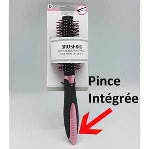 Brosse brushing picots perlés - L 26.5 cm - Noir - MODELITE