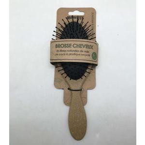 Brosse à cheveux pneumatique - L 25 cm - Marron