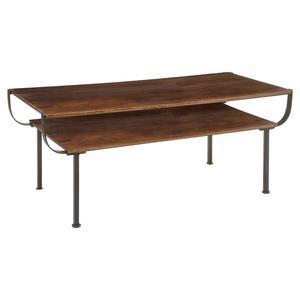 Table Basse Courbe - 121,5 x 51 x H 50 cm