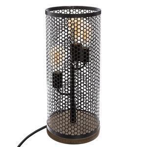 Lampe grill Tower noire H 46,5 cm