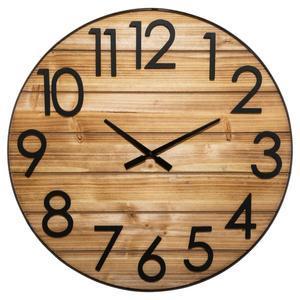 Horloge en bois Abby - Ø 70 cm - ATMOSPHERA