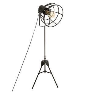 Lampadaire trépied Billy - ø 35 x H 124 cm - Noir - ATMOSPHERA