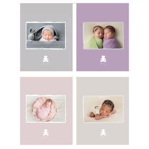 Album photos souple Petit Trésor - Différents modèles & formats - 16 x 13 cm - Multicolore
