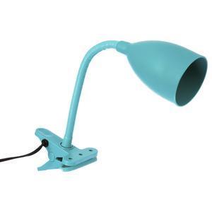 Lampe pince Sily - 8 x P 8 x H 43 cm - Bleu - ATMOSPHERA