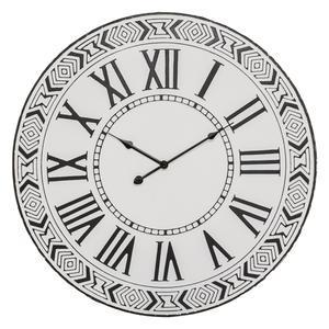 Horloge Noé - ø 60 x P 2.5 cm - Blanc et noir - ATMOSPHERA