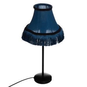 Lampe Lucia - ø 20 x H 48.5 cm - Bleu et noir - ATMOSPHERA