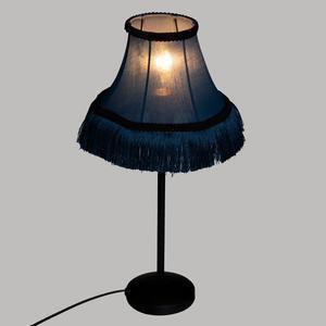 Lampe Lucia - ø 20 x H 48.5 cm - Bleu et noir - ATMOSPHERA