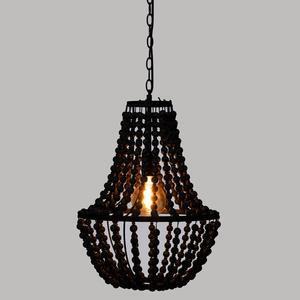 Suspension Goya - ø 38.5 x H 53 cm - Noir - ATMOSPHERA