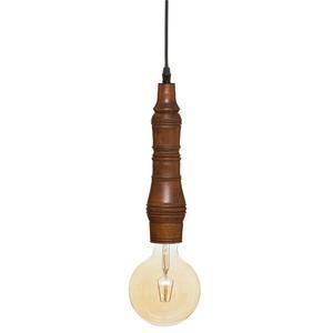 Suspension en bois Avana - ø 7 x H 30 cm - Marron - ATMOSPHERA