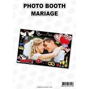 Cadre de photomaton spécial mariage - L 88 x l 59.7 cm - Multicolore