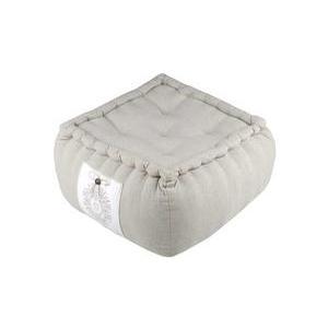 POUF ELVIRA 40X40X30 LIN