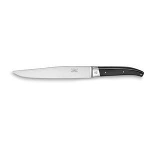 Couteau à découper professionnel - 6.5 x 37.5 x 2.5 cm - Noir - LOU LAGUIOLE