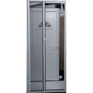 Store moustiquaire pour porte - 140 x 230 cm - Ouverture latérale