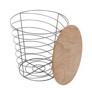 Table filaire en spirale - CYCLONE - Gris