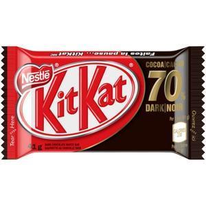 Paquet de 4 barres KitKat Dark - 41 g - NESTLÉ