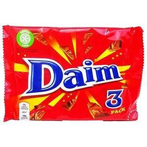 Sachet de gourmandises 3 Daim - 84 g - DAIM