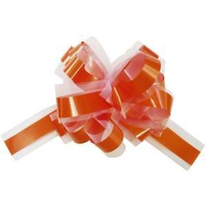 NOEUD STRIP TULLE ORANGE