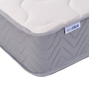 Matelas à ressorts l'Idéal - L 200 x l 80 cm - Différents formats - Blanc, gris