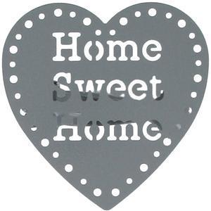 2 pinces à rideau métalliques Home Sweet Home - L 8 x H 8 x l 3.5 cm - Différents coloris - Gris