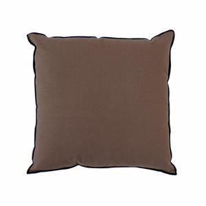 Coussin Lili Oak® à bourdon noir Garden - L 40 x l 40 cm - Différents modèles - Marron vison