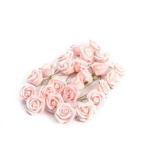 24 roses en mousse - Rose