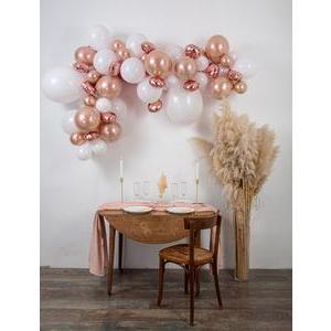 Arche de 70 ballons - Rouge et blanc