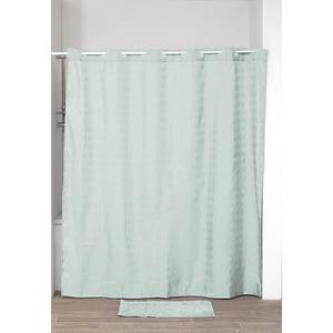 Rideau de douche - 180 x L 200 cm - Bleu