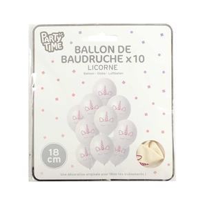 10 ballons licorne