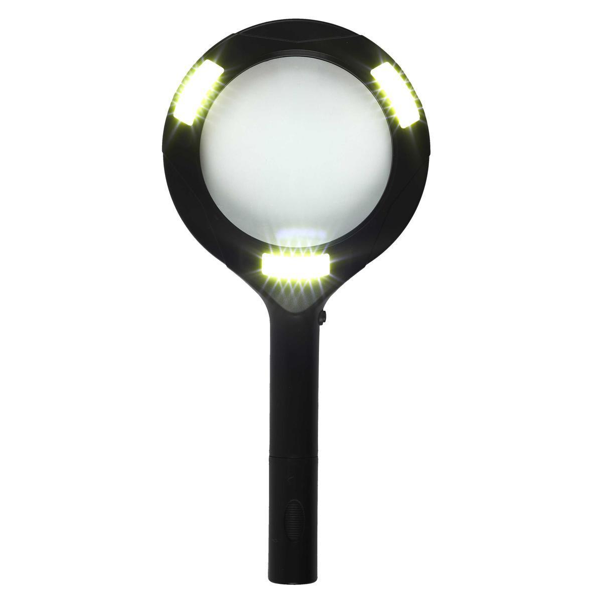 Loupe grossissante LED