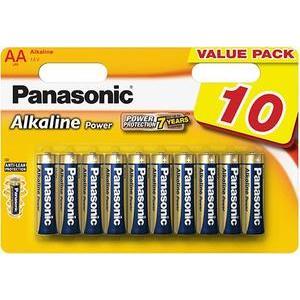 10 piles LR06 - PANASONIC