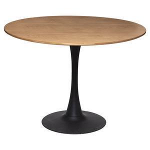 Table à dîner Elias - ø 102 x H 74 cm - Marron - ATMOSPHERA