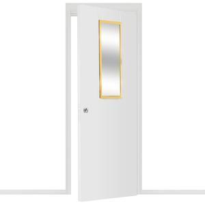 Miroir de porte First - L. 34 x H. 101 cm - Or - ATMOSPHERA