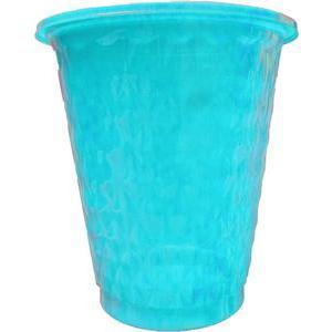 30 gobelets jetables en plastique - 25 cl - Turquoise
